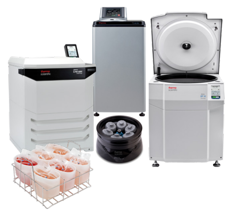 Floorstanding centrifuges and accessories